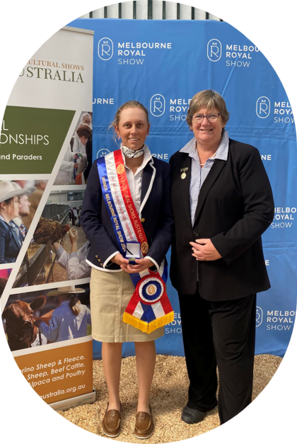 2024 National Grains Young Judges winner, Emily Taylor (NSW)